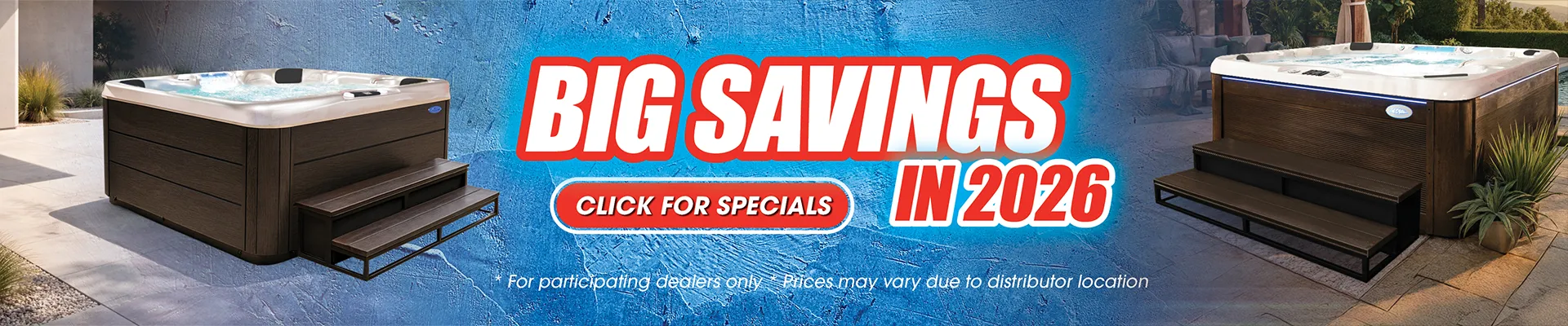 Calspas hot tub being used in a family setting - Fontana